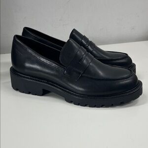 New VEGABOND Shoemaker Women's Kenova Loafer in Black Leather Size 9